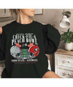 Chick Fil A Peach Bowl Champs Ohio State Vs Georgia Shirt 2