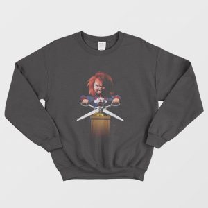 Child’s Play 2 Chucky With Scissors Sweatshirt