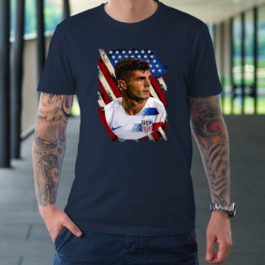 Christian Pulisic USA Soccer Player T Shirt 3