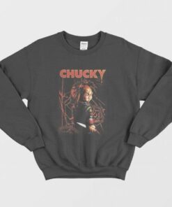 Chucky Childs Play with Knife Sweatshirt 2
