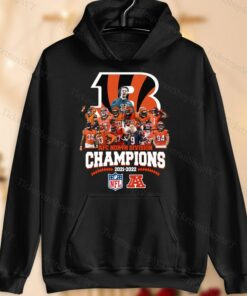 Cincinnati Bengals 2021 AFC Champions Shirt Gift Real Fans 2