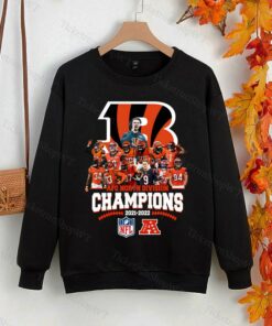 Cincinnati Bengals 2021 AFC Champions Shirt Gift Real Fans 3