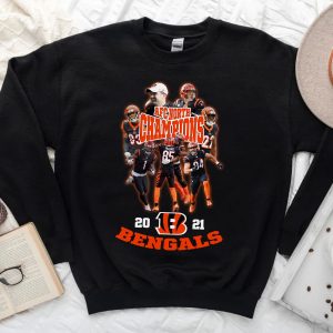 Cincinnati Bengals AFC North 2021 Champions Sweatshirt