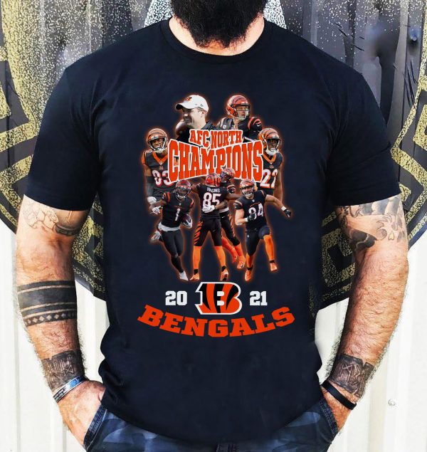 Cincinnati Bengals AFC North 2021 Champions Sweatshirt