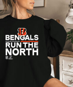 Cincinnati Bengals Run The North 2021 AFC Division Champions Sweatshirt 1