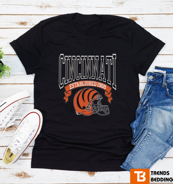 Cincinnati Bengals Style Football Design Unisex Sweatshirt