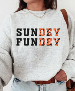 Cincinnati Football Sundey Fundey Crewneck Sweatshirt 1