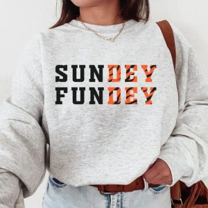 Cincinnati Football Sundey Fundey Crewneck Sweatshirt