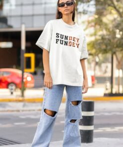 Cincinnati Football Sundey Fundey Crewneck Sweatshirt 1 Cincinnati Football Sundey Fundey Crewneck Sweatshirt 2