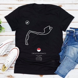 Circuit De Monaco Formula One Racing Classic T-Shirt