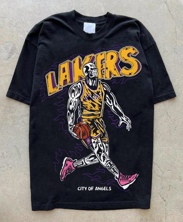 City Of Angeles Lakers NBA T-shirt Shirt