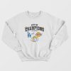 City Of Champions Los Angeles LA Rams Lakers Dodgers Sweatshirt