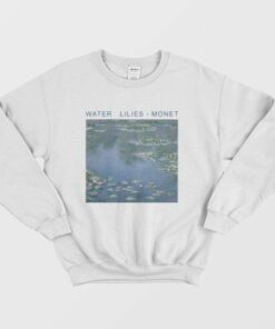 Claude Monet Water Lilies 1906 Sweatshirt 2