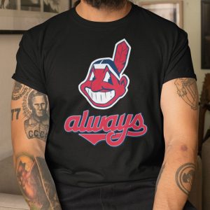 Cleveland Indians Always Chief Wahoo T Shirt