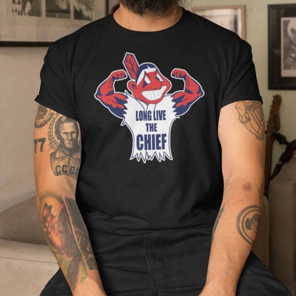 Cleveland Indians Long Live The Chief Wahoo T Shirt