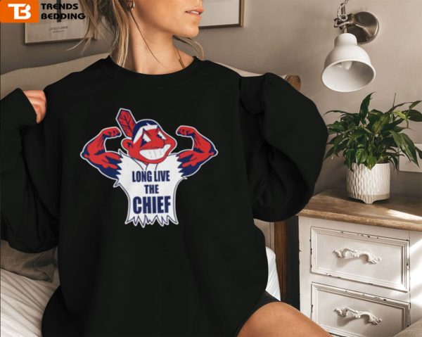 Cleveland Indians Long Live The Chief Wahoo T Shirt