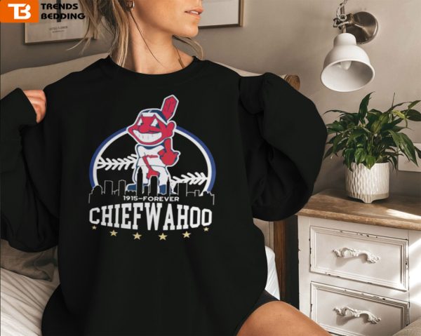 Cleveland Indians Since 1915 To Forever Chief Wahoo T Shirt