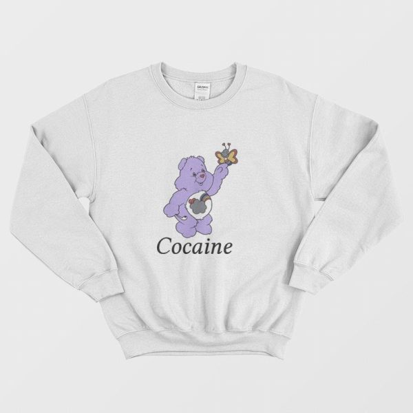 Cocaine Care Bear Sweatshirt