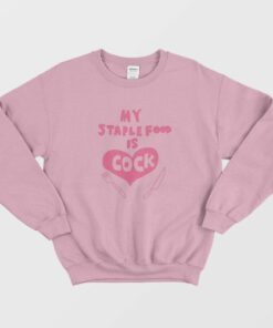 Cock Hentai My Staple Food Is Cock Sweatshirt 2