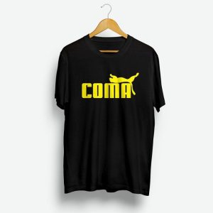 Coma Funny Logo Parody T-Shirt