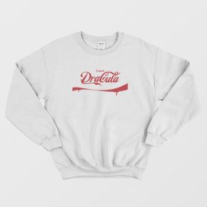 Count Dracula Parody Coke Sweatshirt