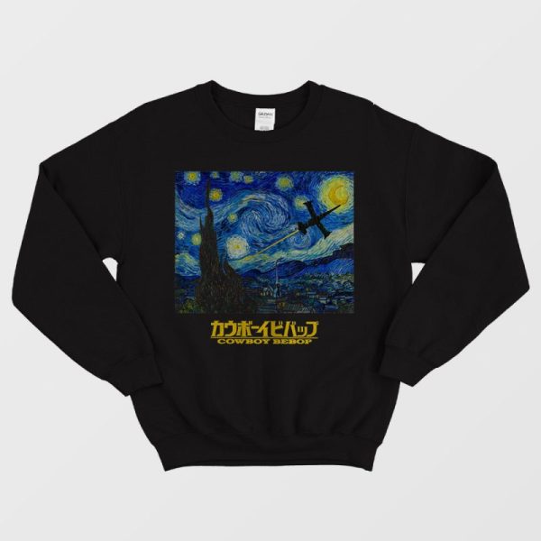 Cowboy Bebop Starry Night Sweatshirt