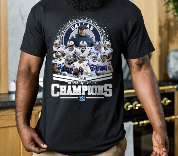 Cowboys 2021 NFC East Division Champions Shirt