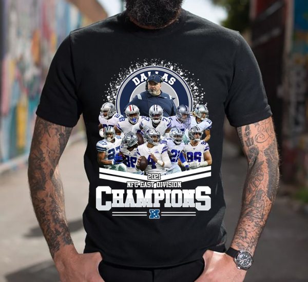 Cowboys 2021 NFC East Division Champions Shirt