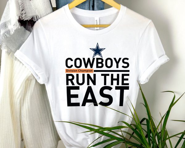 Cowboys Dallas Division Champions Run The East Unisex T-Shirt