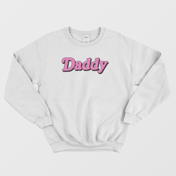 Daddy Sweatshirt Pink Daddy