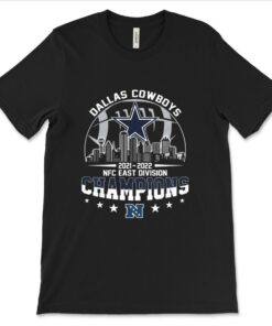 Dallas Cowboys 2021 2022 NFC East Division Champions Shirt 2
