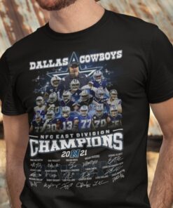 Dallas Cowboys Run The East NFC Division Champions T Shirt 1