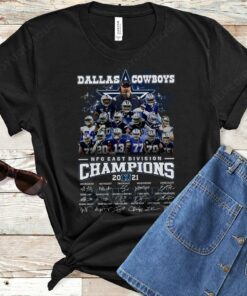 Dallas Cowboys Run The East NFC Division Champions T-Shirt 1 Dallas Cowboys Run The East NFC Division Champions T Shirt 2