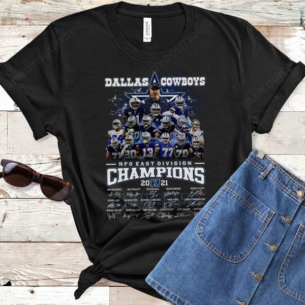 Dallas Cowboys Run The East NFC Division Champions T-Shirt