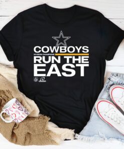 Dallas Cowboys Run The East T Shirt 1