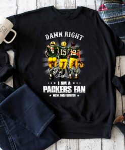 Damn Right I Am A Green Bay Packers Fan Now And Forever Unisex Shirt 1 Damn Right I Am A Green Bay Packers Fan Now And Forever Unisex Shirt 2