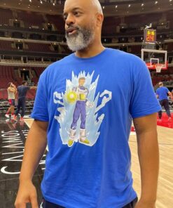 Daniel Gafford Dragon Ball T shirt Washington Wizards Coach 1