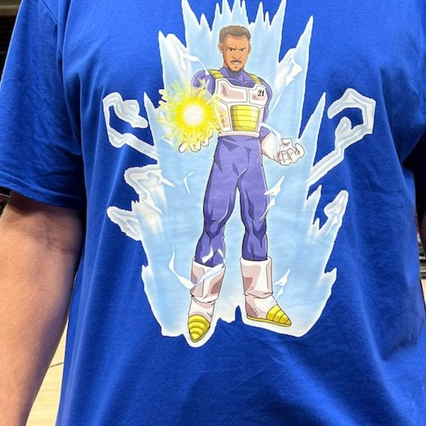 Daniel Gafford Dragon Ball T-shirt Washington Wizards Coach