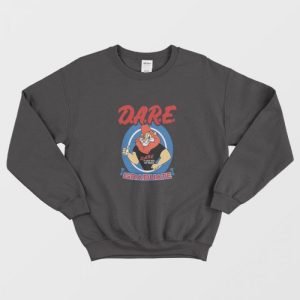 Dare Graduate Lion Keeping Kids Off Drugs Sweatshirt 1