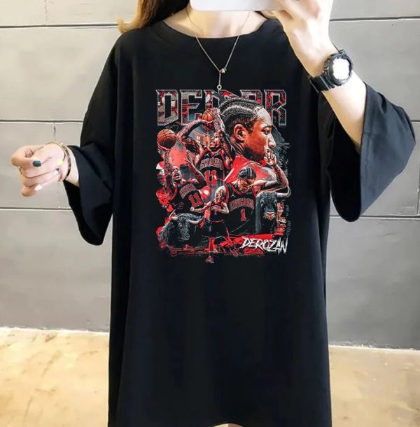 DeMar DeRozan Vintage 90s Bootleg Classic Graphic T-Shirt