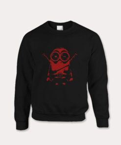 Deadpool Minions Parody Sweatshirt Marvel Fashion Novelty 1
