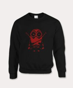 Deadpool Minions Parody Sweatshirt Marvel Fashion Novelty 2