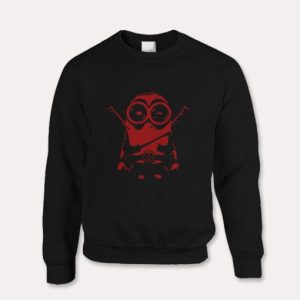 Deadpool Minions Parody Sweatshirt Marvel Fashion Novelty