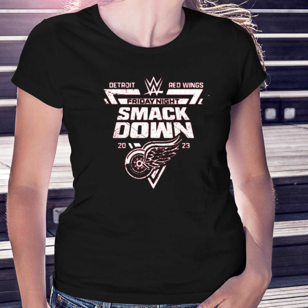 Detroit Red Wings Smack Down 2023 T-shirt