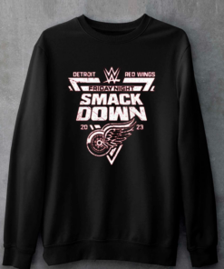 Detroit Red Wings Smack Down 2023 T shirt 2