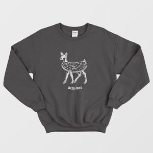 Dill Doe Funny Pickle Deer Sweatshirt 3