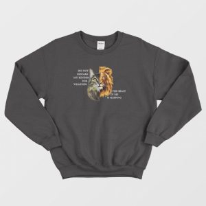 Do Not Mistake My Kindess For Weakness Cat Lion Sweatshirt