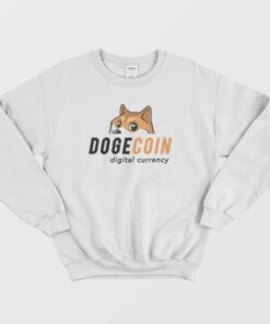 Dogecoin Digital Currency Sweatshirt 3