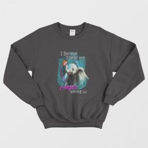 Dumbo Elephant I Believe There Are Angels Among Us Sweatshirt 1