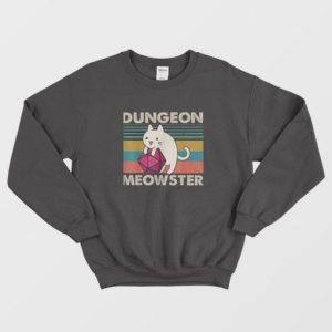 Dungeon meowster Vintage Sweatshirt 2